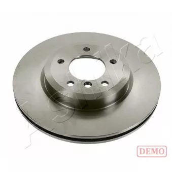 Jeu de 2 disques de frein avant ASHIKA 60-00-0113C