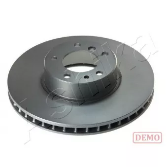 Jeu de 2 disques de frein avant ASHIKA 60-00-0124C