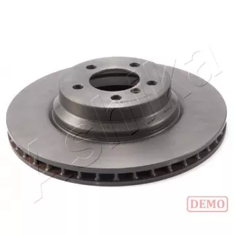 Jeu de 2 disques de frein avant ASHIKA 60-00-0127C