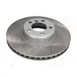Jeu de 2 disques de frein avant ASHIKA 60-00-0129C - Visuel 1