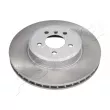 Jeu de 2 disques de frein avant ASHIKA 60-00-0131C - Visuel 1