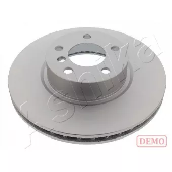 Jeu de 2 disques de frein avant ASHIKA 60-00-0138C