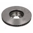 Disque de frein avant droit ASHIKA 60-00-0139 - Visuel 2