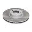 Jeu de 2 disques de frein avant ASHIKA 60-00-0141C - Visuel 1