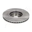 Jeu de 2 disques de frein avant ASHIKA 60-00-0141C - Visuel 2