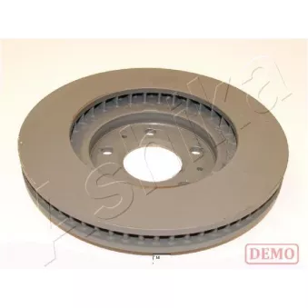 Jeu de 2 disques de frein avant ASHIKA 60-00-0142C
