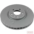 Jeu de 2 disques de frein avant ASHIKA 60-00-0143C - Visuel 1