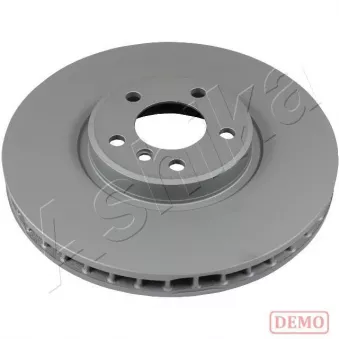 Jeu de 2 disques de frein avant ASHIKA 60-00-0143C