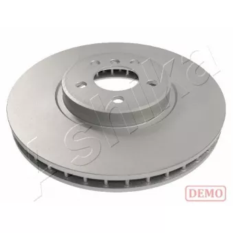 Jeu de 2 disques de frein avant ASHIKA 60-00-0144C