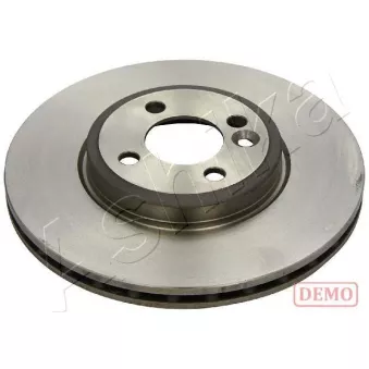 Jeu de 2 disques de frein avant ASHIKA 60-00-0150C