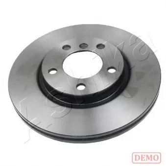Jeu de 2 disques de frein avant ASHIKA 60-00-0153C