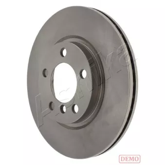 Jeu de 2 disques de frein avant ASHIKA 60-00-0154C