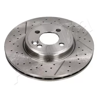 Jeu de 2 disques de frein avant ASHIKA 60-00-0159