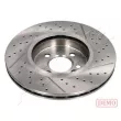 Jeu de 2 disques de frein avant ASHIKA 60-00-0159C - Visuel 2