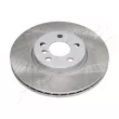 Jeu de 2 disques de frein avant ASHIKA 60-00-0160C - Visuel 1