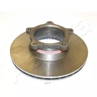 Jeu de 2 disques de frein avant ASHIKA 60-00-017