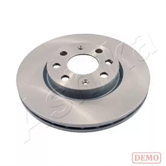 Jeu de 2 disques de frein avant ASHIKA 60-00-0202C