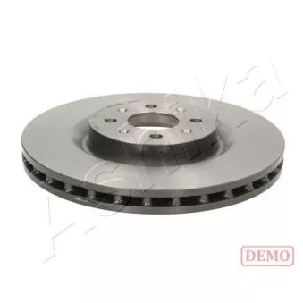 Jeu de 2 disques de frein avant ASHIKA 60-00-0203C
