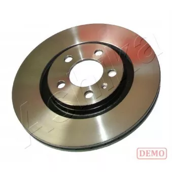 Jeu de 2 disques de frein avant ASHIKA 60-00-0210C