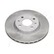 Jeu de 2 disques de frein avant ASHIKA 60-00-0223C - Visuel 1