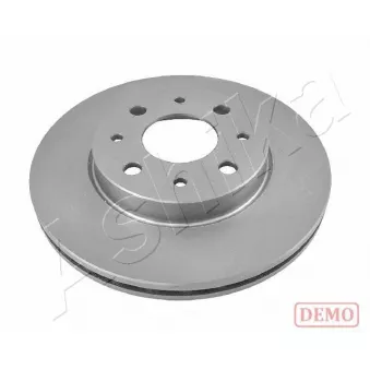 Jeu de 2 disques de frein avant ASHIKA 60-00-0224C