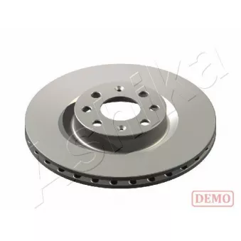 Jeu de 2 disques de frein avant ASHIKA 60-00-0226C