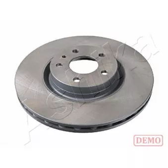 Jeu de 2 disques de frein avant ASHIKA 60-00-0228C
