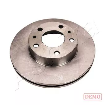 Jeu de 2 disques de frein avant ASHIKA 60-00-0241C