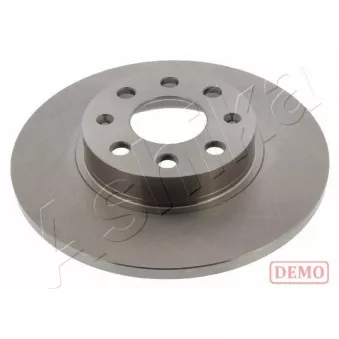 Jeu de 2 disques de frein avant ASHIKA 60-00-0242C