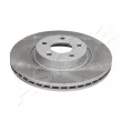 Jeu de 2 disques de frein avant ASHIKA 60-00-0302C - Visuel 1
