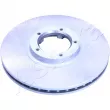 Jeu de 2 disques de frein avant ASHIKA 60-00-0305C - Visuel 1