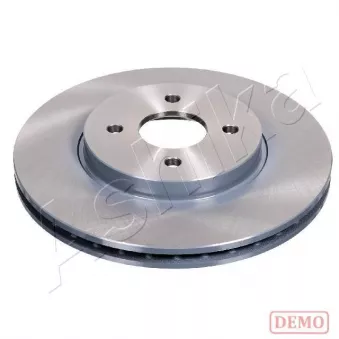 Jeu de 2 disques de frein avant ASHIKA 60-00-0308C