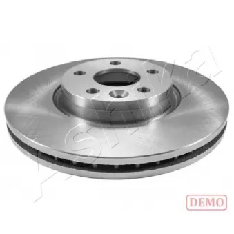 Jeu de 2 disques de frein avant ASHIKA 60-00-0312C