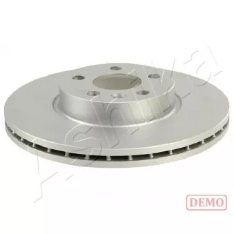 Jeu de 2 disques de frein avant ASHIKA 60-00-0315C