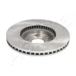 Jeu de 2 disques de frein avant ASHIKA 60-00-0324C - Visuel 2