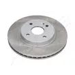 Jeu de 2 disques de frein avant ASHIKA 60-00-0325C - Visuel 1