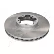 Jeu de 2 disques de frein avant ASHIKA 60-00-0328C - Visuel 1