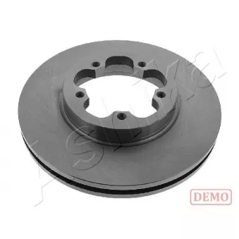 Jeu de 2 disques de frein avant ASHIKA 60-00-0331C