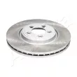 Jeu de 2 disques de frein avant ASHIKA 60-00-0336C - Visuel 1