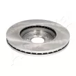 Jeu de 2 disques de frein avant ASHIKA 60-00-0336C - Visuel 2