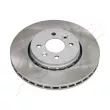 Jeu de 2 disques de frein avant ASHIKA 60-00-033C - Visuel 1
