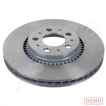Jeu de 2 disques de frein avant ASHIKA 60-00-0344C