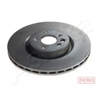 Jeu de 2 disques de frein avant ASHIKA 60-00-0346C