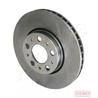 Jeu de 2 disques de frein avant ASHIKA 60-00-0350C