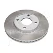 Jeu de 2 disques de frein avant ASHIKA 60-00-0355C - Visuel 1