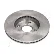 Jeu de 2 disques de frein avant ASHIKA 60-00-0355C - Visuel 2