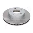 Jeu de 2 disques de frein avant ASHIKA 60-00-0357C - Visuel 1