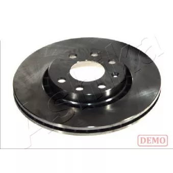 Jeu de 2 disques de frein avant ASHIKA 60-00-0406C