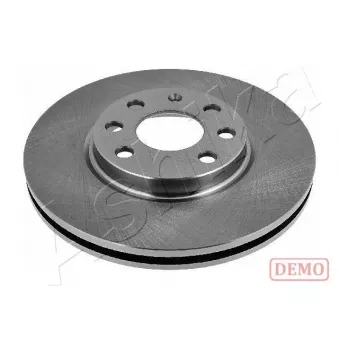 Jeu de 2 disques de frein avant ASHIKA 60-00-0408C