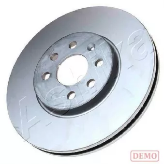 Jeu de 2 disques de frein avant ASHIKA